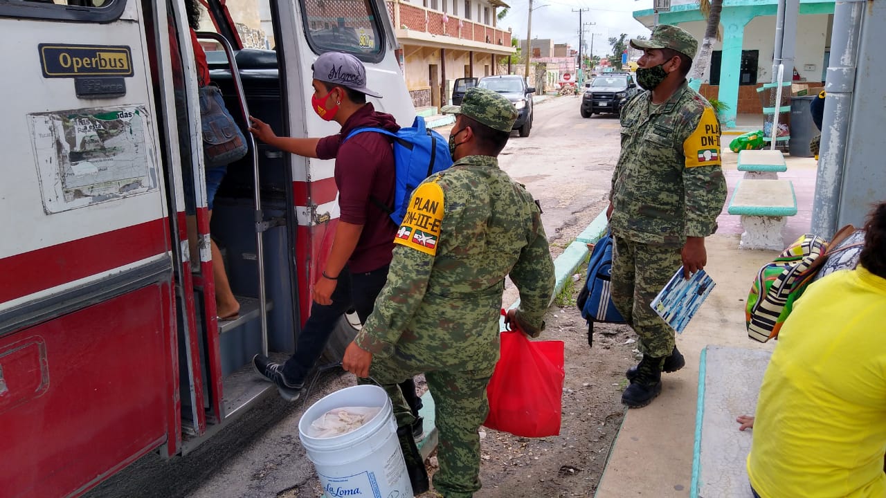 Sedena aplica Plan DN-III-E en Yucatán ante llegada de 'Delta'
